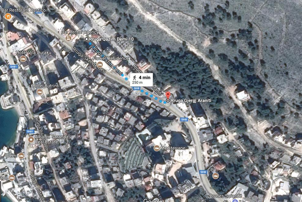 Jericho Rooms Sarande Ngoại thất bức ảnh